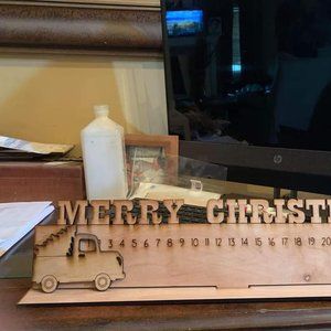 Brand New Merry Christmas Countdown DIY